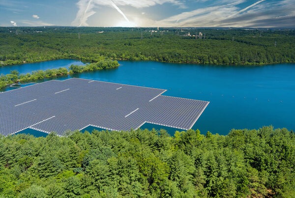 Floating solar